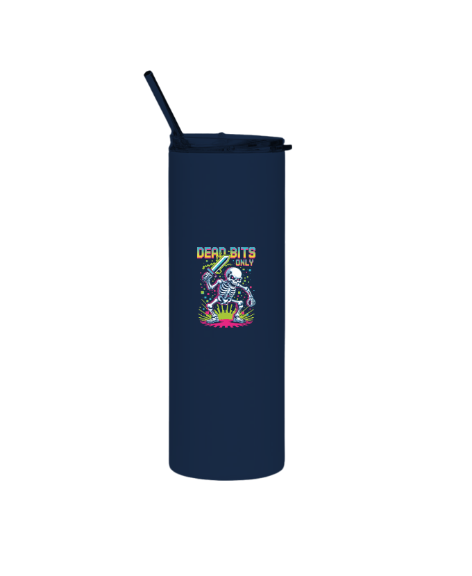 Dead Bits Only Skeleton Gamer Artwork Thermos - Image 4