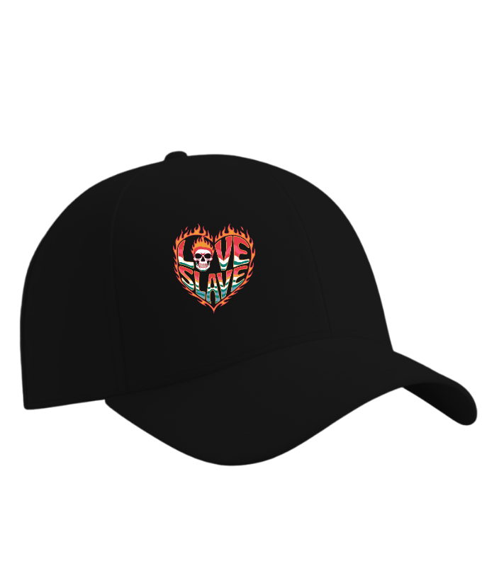 Love Slave Burning Heart Gothic Artwork Hat
